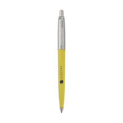 PARKER JOTTER RECYCLED BALL PEN - BLACK INK in Yellow - PROMOTIONAL CORPORATE GIFT