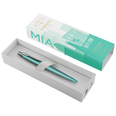 PARKER JOTTER SE GLOBAL ICONS COLOUR TRIM BALL PEN (BLUE INK)