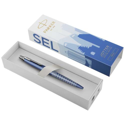 PARKER JOTTER SE GLOBAL ICONS COLOUR TRIM BALL PEN (BLUE INK)