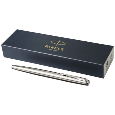 PARKER JOTTER STAINLESS STEEL METAL FOUNTAIN PEN (BLUE INK)