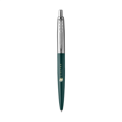 PARKER JOTTER XL BALL PEN - BLUE INK in Green - PROMOTIONAL CORPORATE GIFT