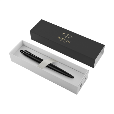 PARKER JOTTER XL BLACK MONOCHROME BALL PEN - BLUE in Black