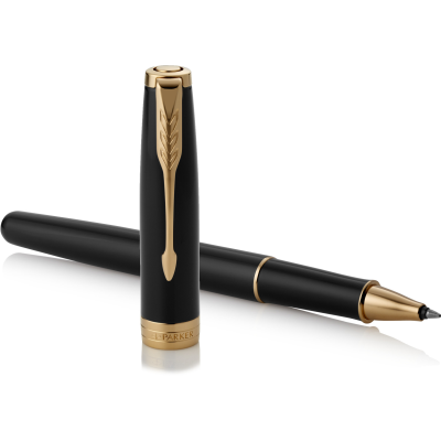 PARKER SONNET ROLLERBALL PEN in Black