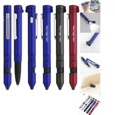 PERSONALIZED MULTIFUNCTION LOGO PEN - PROMOTIONAL CORPORATE GIFT