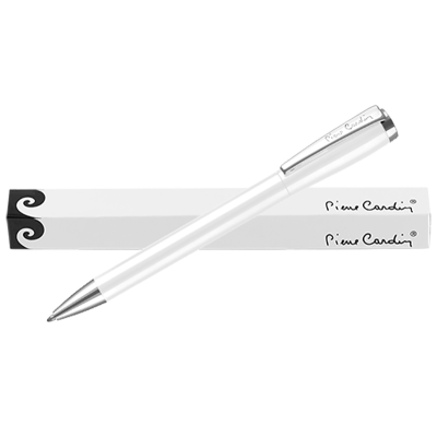 PIERRE CARDIN AVANT-GARDE ROLLERBALL PEN - WHITE