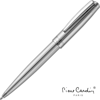 PIERRE CARDIN BELFORT METAL BALL PEN - SILVER CHROME