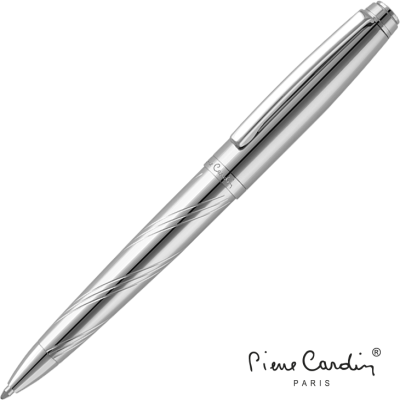 PIERRE CARDIN BIARRITZ METAL BALL PEN - SILVER