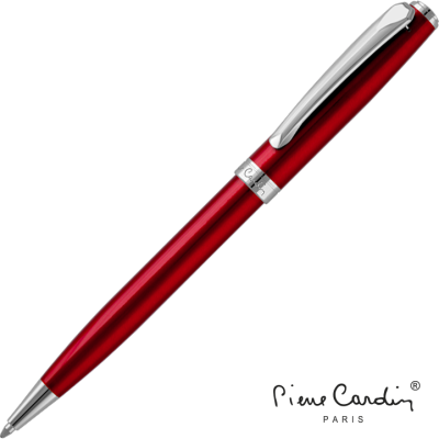PIERRE CARDIN FONTAINE METAL BALL PEN - RED - PROMOTIONAL CORPORATE GIFT
