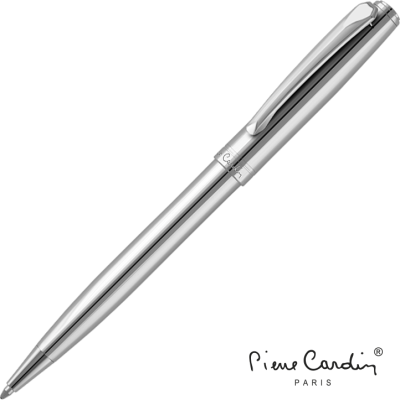 PIERRE CARDIN FONTAINE METAL BALL PEN - SILVER