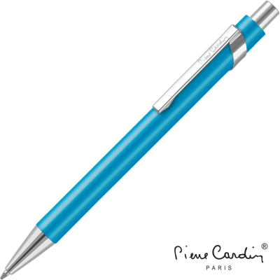 PIERRE CARDIN LAFLEUR METAL BALL PEN - LIGHT BLUE