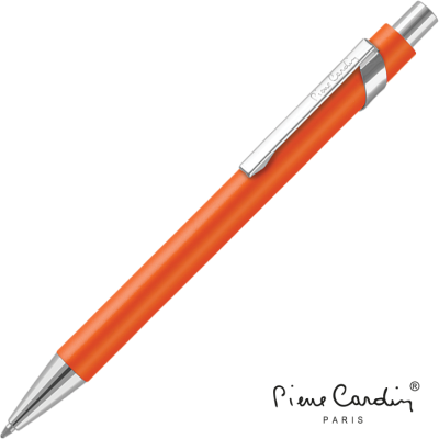 PIERRE CARDIN LAFLEUR METAL BALL PEN - ORANGE
