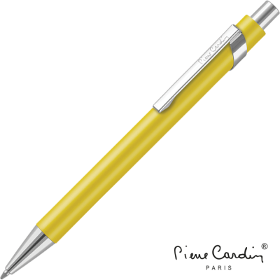 PIERRE CARDIN LAFLEUR METAL BALL PEN - YELLOW