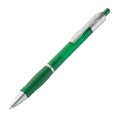PLASTIC BALL PEN in Frosted Green