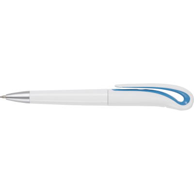 PLASTIC BALL PEN in Light Blue