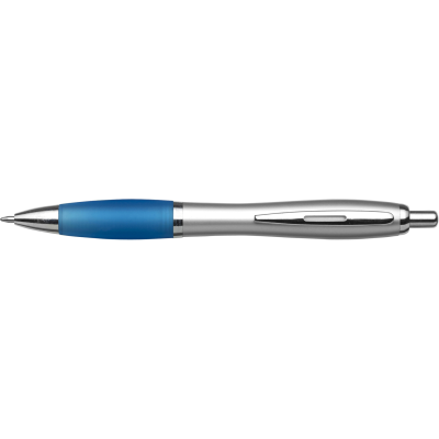 PLASTIC BALL PEN in Light Blue