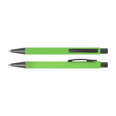 PLASTIC BALL PEN in Lime