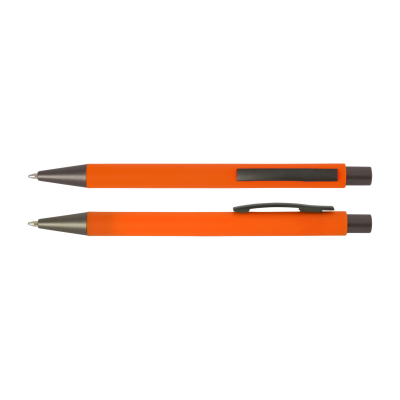 PLASTIC BALL PEN in Orange