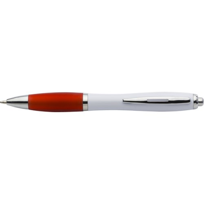 PLASTIC BALL PEN in Red