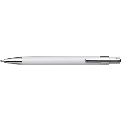 PLASTIC BALL PEN in White