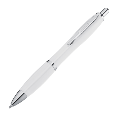 PLASTIC BALL PEN in White