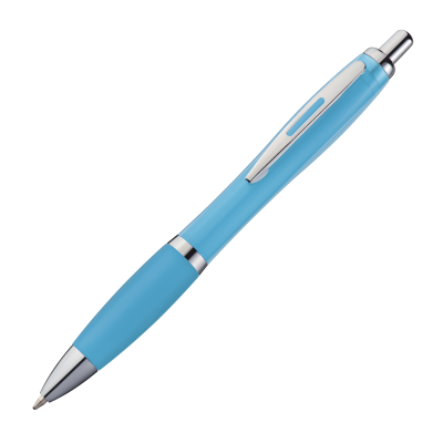 PLASTIC BALL PEN MOSCOW in Light Blue 
