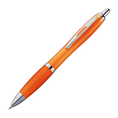 PLASTIC BALL PEN MOSCOW in Orange 