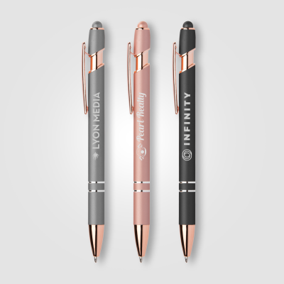 PRINCE SOFTY ROSE GOLD METALLIC W &  STYLUS