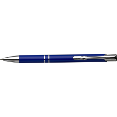 PUSH BUTTON BALL PEN in Cobalt Blue