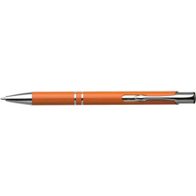PUSH BUTTON BALL PEN in Orange