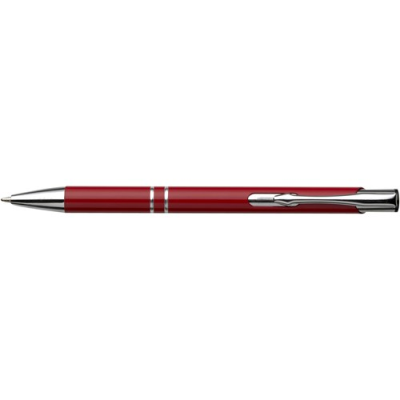 PUSH BUTTON BALL PEN in Red
