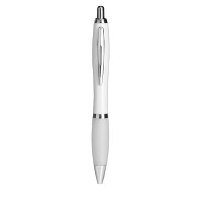 PUSH BUTTON BALL PEN in White