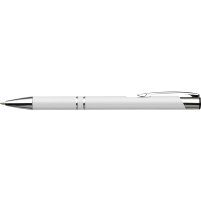 PUSH BUTTON BALL PEN in White