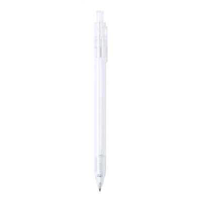 RPET BALL PEN in Clear Transparent