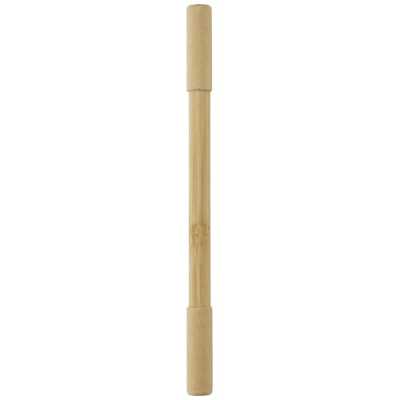 SAMAMBU BAMBOO DUO PEN (BLUE INK)