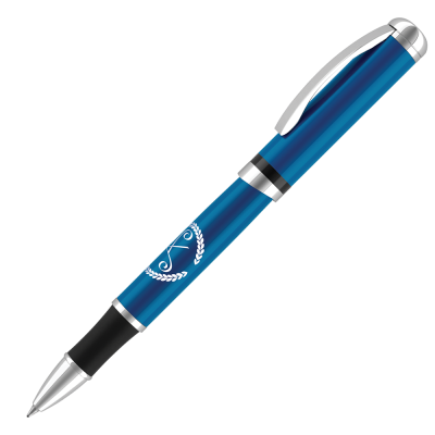 SCIMITAR ROLLERBALL PEN - BLUE