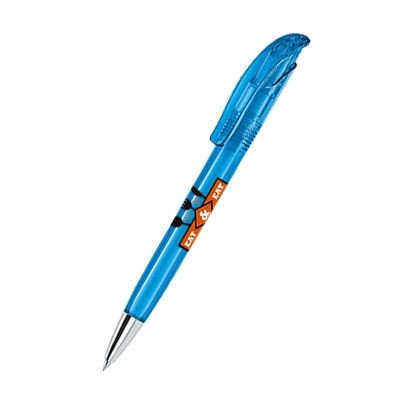 SENATOR® CHALLENGER CLEAR TRANSPARENT with Metal Tip Push Ball Pen