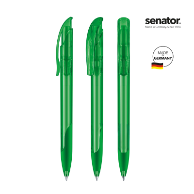 SENATOR® CHALLENGER CLEAR TRANSPARENT with Soft Grip Push Ball Pen