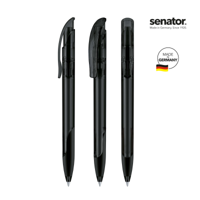 SENATOR® CHALLENGER CLEAR TRANSPARENT with Soft Grip Push Ball Pen