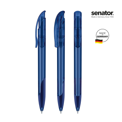 SENATOR® CHALLENGER CLEAR TRANSPARENT with Soft Grip Push Ball Pen