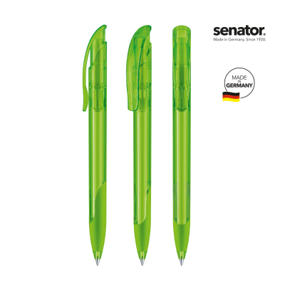 SENATOR® CHALLENGER CLEAR TRANSPARENT with Soft Grip Push Ball Pen