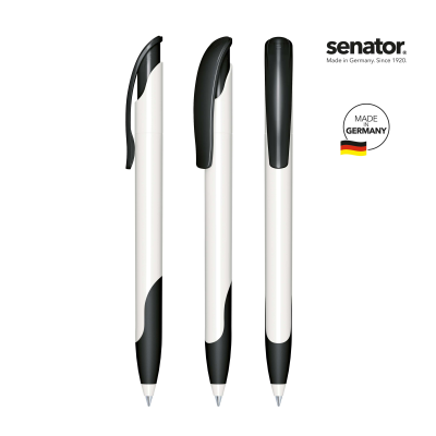 SENATOR® CHALLENGER POLISHED BASIC with Soft Grip Push Ball Pen