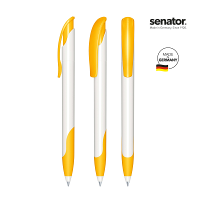 SENATOR® CHALLENGER POLISHED BASIC with Soft Grip Push Ball Pen