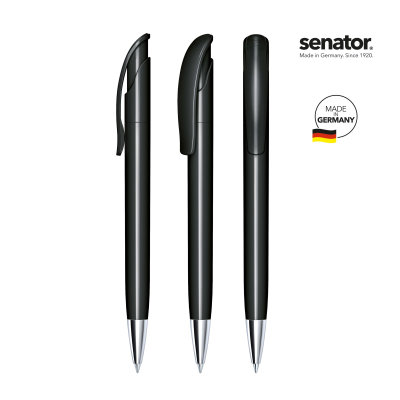 SENATOR® CHALLENGER POLISHED with Metal Tip Push Ball Pen