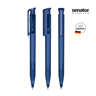 SENATOR® SUPER HIT CLEAR TRANSPARENT PUSH BALL PEN