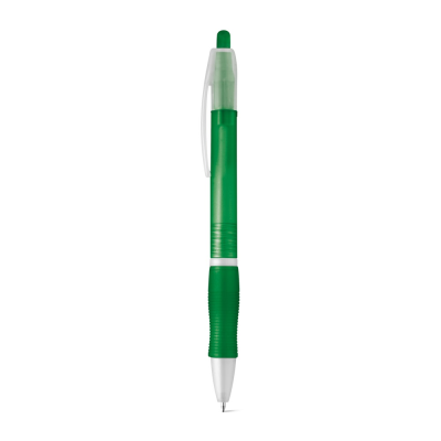 SLIM ABS BALL PEN with Non-Slip Grip in Green - PROMOTIONAL CORPORATE GIFT