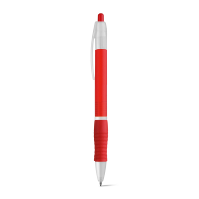 SLIM BK NONSLIP ABS BALL PEN in Red - PROMOTIONAL CORPORATE GIFT