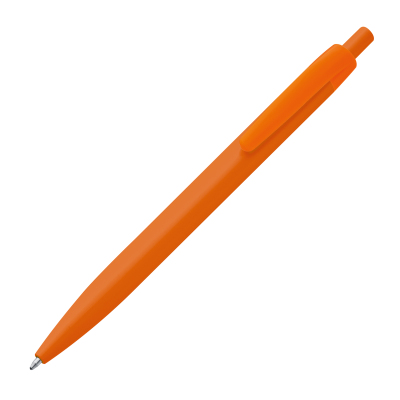 SOLID PLASTIC BALL PEN in Orange
