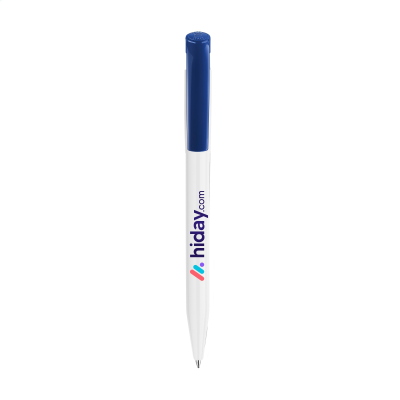 STILOLINEA S45 SOLID PEN in White & Dark Blue