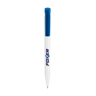 STILOLINEA S45 SOLID PEN in White & Light Blue