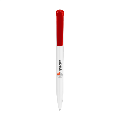 STILOLINEA S45 SOLID PEN in White & Red